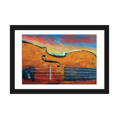 «Violin», reproduction d'art sur toile