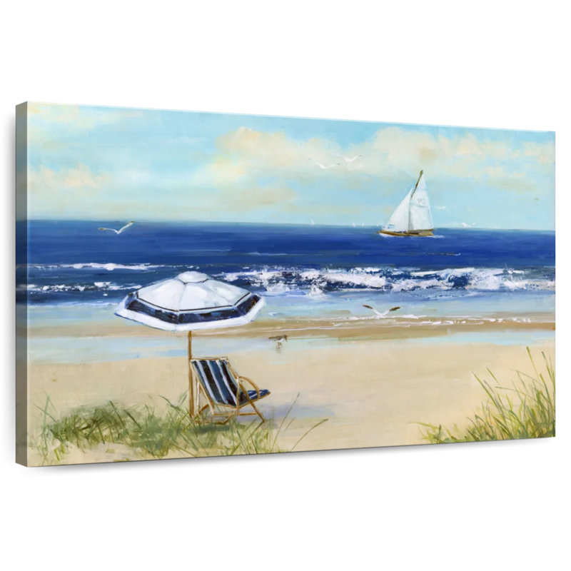 Alvord Azure Beach Life I, H 8 po x l 12 po