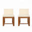 Chaises d'extérieur en bois d'acacia