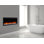 SimpliFire Allusion Platinum Linear Electric Fireplace