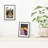 Picture Frame With Thin Border and Mat - Shatter-Resistant Glass For Hanging and Tabletop-92183506-92183508