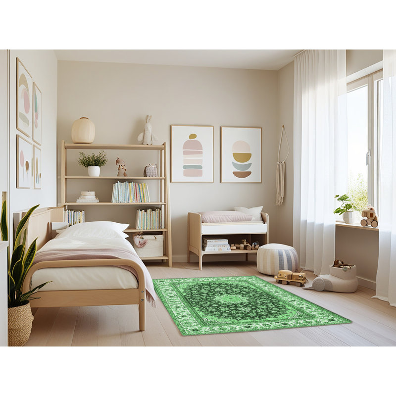 Anaila Performance Oriental Indoor Rug, Rectangle 4' x 6'