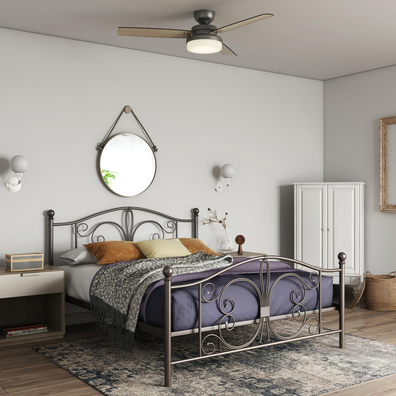 Kourtney Bed, Double (4'), Bronze