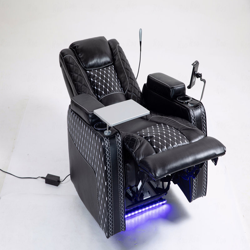 Power Zero Gravity With Recliner Function With Multifunctional Features  - With Hide-Away Storage Armrest And With Cup Holder  - Laptop Table And Phone Holder - Reading Light And Led  - Infinite Position Recline