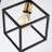 Reggan 5 - Light Cluster Square / Rectangle Pendant Adjustable Height