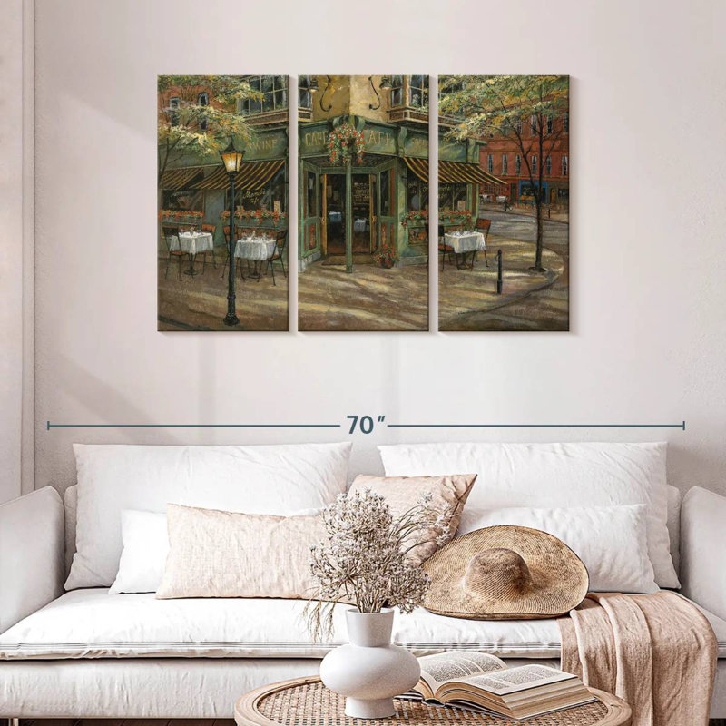 Lilie Mandi's Cafe, 28" H x 45" W