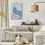 «Blue Bird2» par Noemi Ibarz, art mural en verre acrylique-679715324