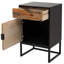 Frailey 44cm W Manufactured Wood Bedside Table