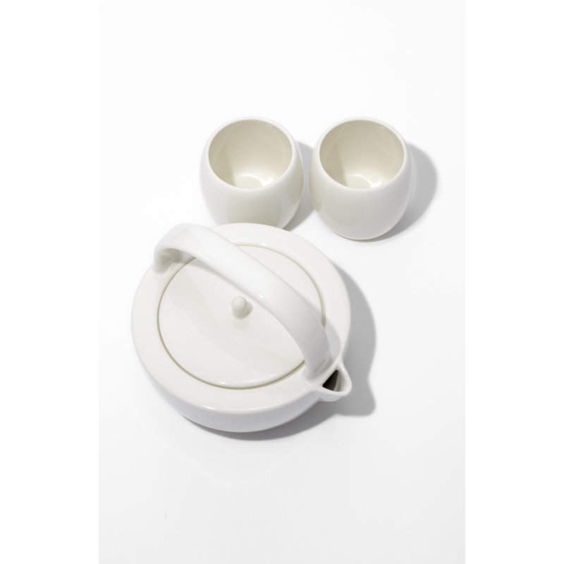 Small Tea Set, White