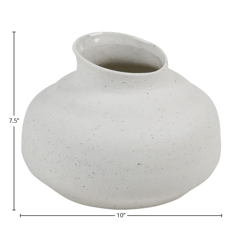Susanna Vase, White