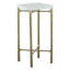 Libby Langdon Glass End Table