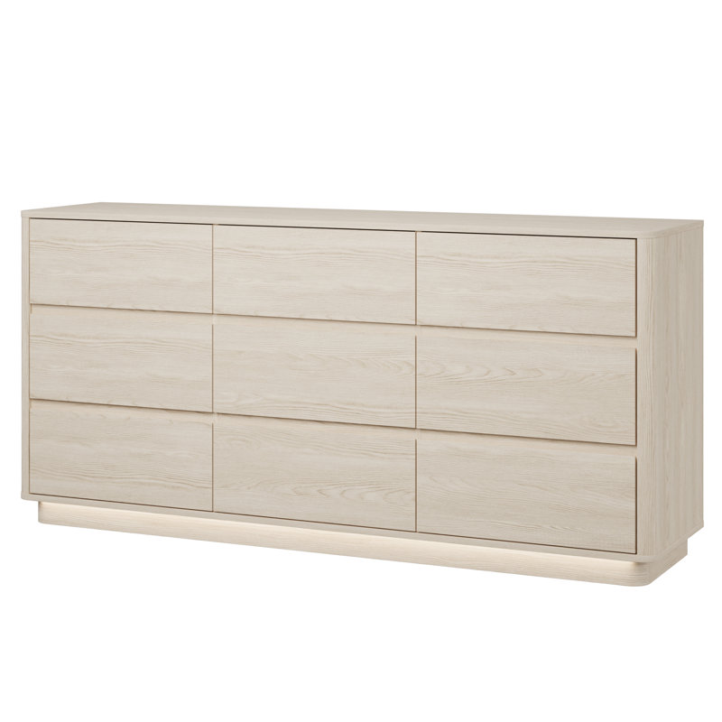 Commode à DEL 9 tiroirs Monterrey