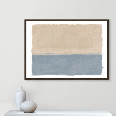 Beach Dreams II - Landscape Version Print by Natalie Carpentieri