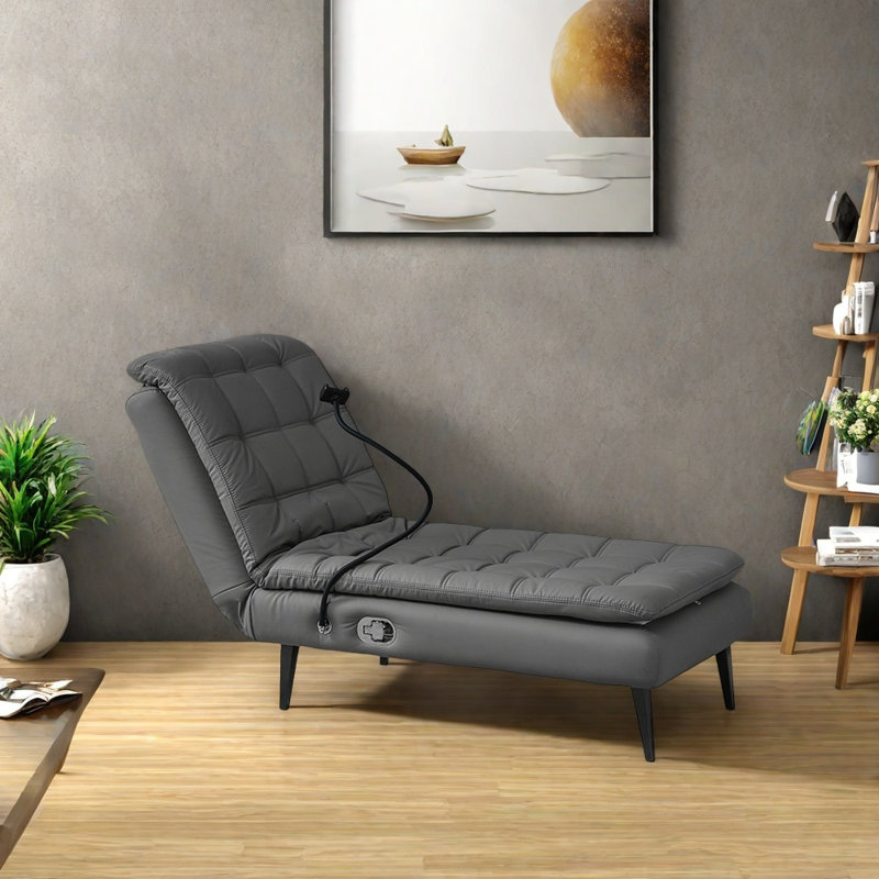 Multi-functional comfortable recliner, Gray