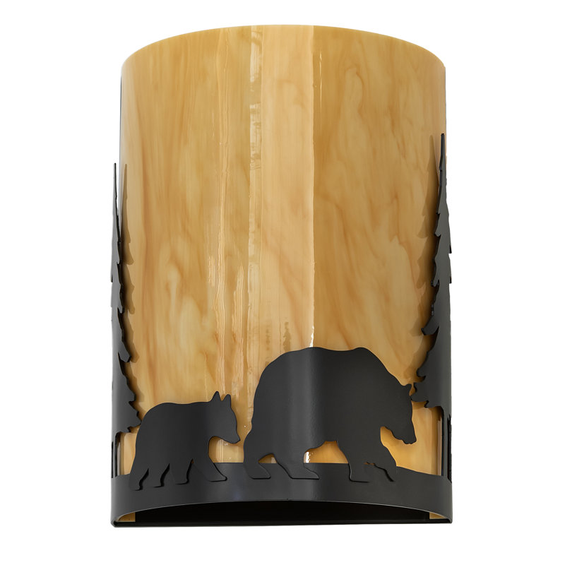 1 - Light Flush Mounted Sconce