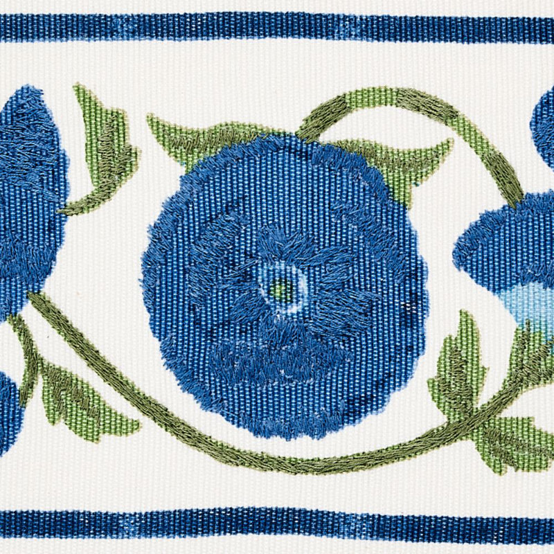 Ruban de broderie Saranda, Royal