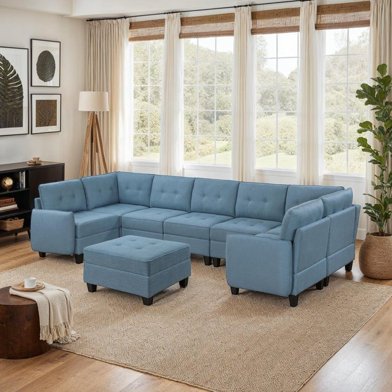 Canapé modulaire 8 pièces moderne et contemporain Hultgren