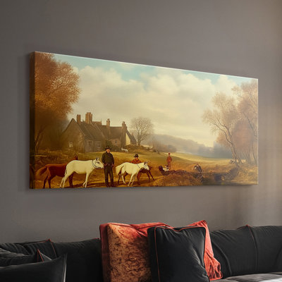 Vintage Animal Series-XVII- Gallery Wrapped Canvas -Ready to Hang