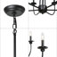 Lustre 6 lumières façon bougie Ethon