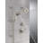 ProClean 7-Spray Hand Shower with Slide Bar, Handheld Shower with High Pressure Spray-86278083