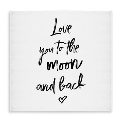Love You to the Moon Tablecloth | Romantic Space Decor