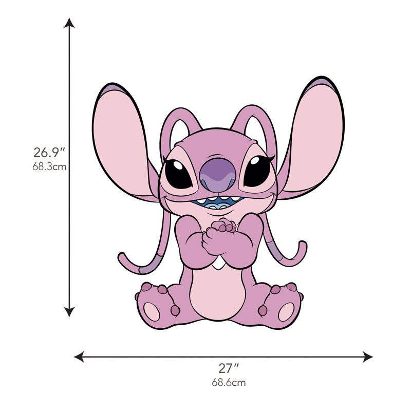 Décalcomanie murale ange Disney Stitch