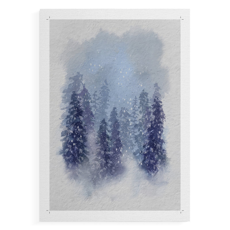 Driven Snow II - Impression sur toile seulement - NON-CADRE, H 36 po x l 24 po