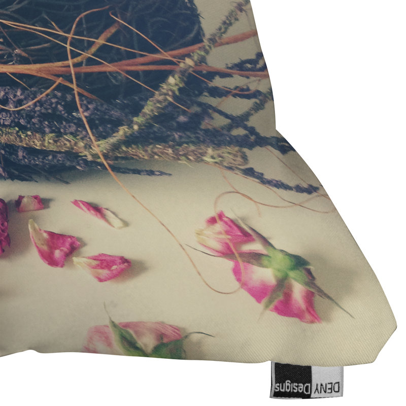 Coussin décoratif intérieur/extérieur olivia st claire oiseau