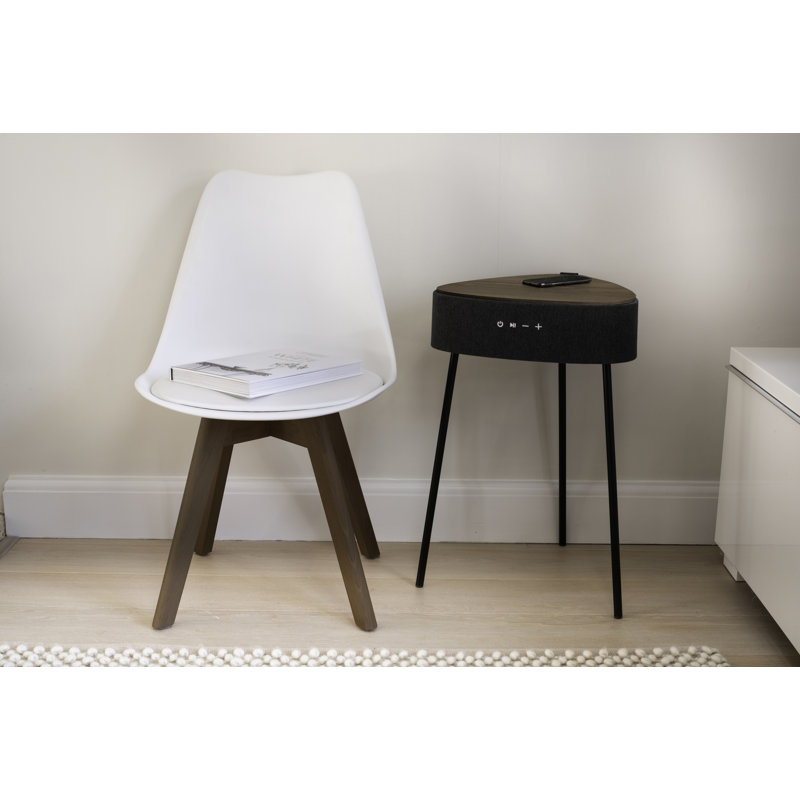Ardilla End Table with Built-In Outlets