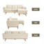 Canapé modulaire réversible l 84 po avec méridienne Inayat-948800044