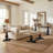 Sarcoline Solid Wood Round Pedestal End Table-124869080