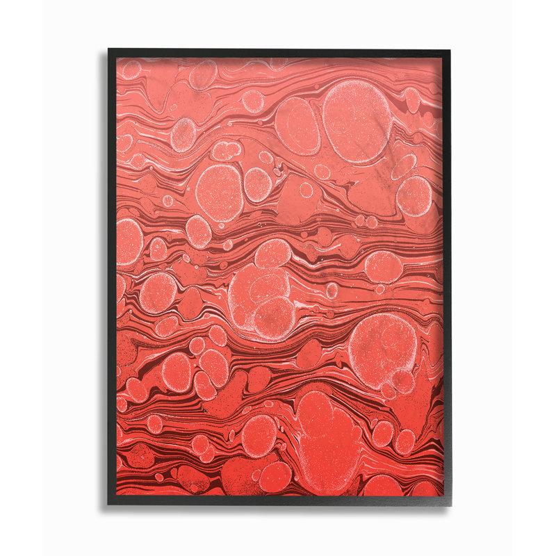 « corail soixante-vent » par daphné polselli, impression lampe de lave, H 14 po x l 11 po x P 1,5 po