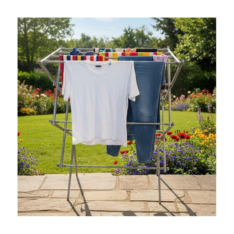 Iron Standard Drying Rack