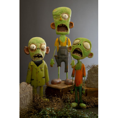 SET OF THREE SPOOKY HALLOWEEN CREATURES