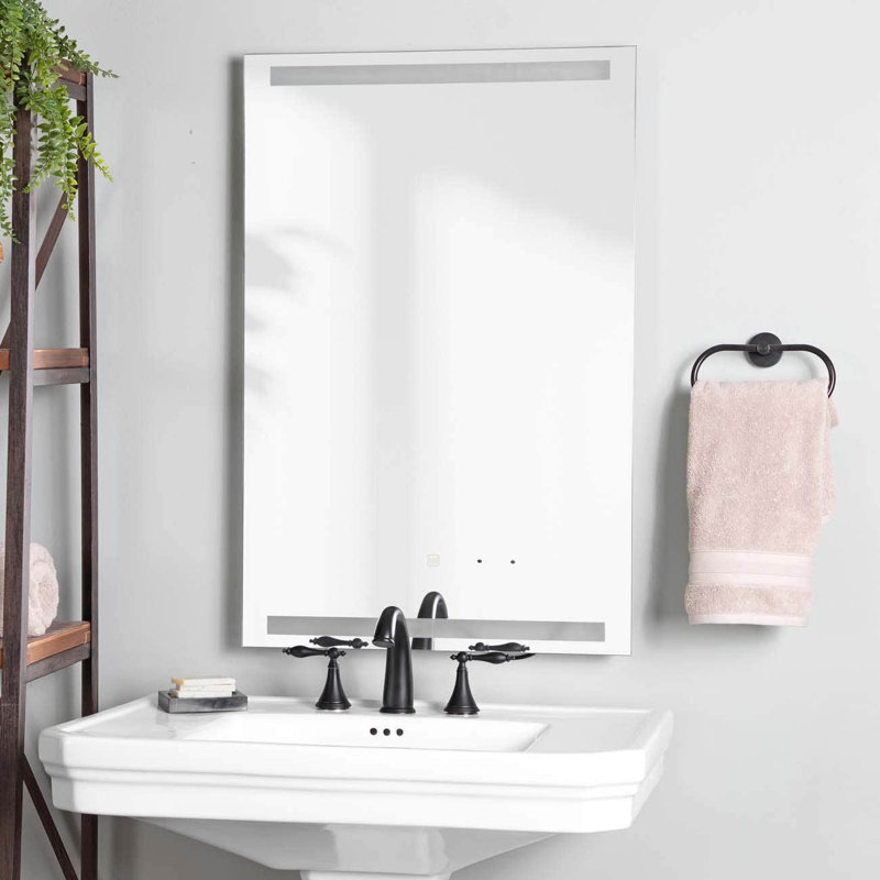 Miroir de salle de bain mural Totterdell, 48 po x 36 po