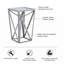 Table d'appoint Angular Mirror