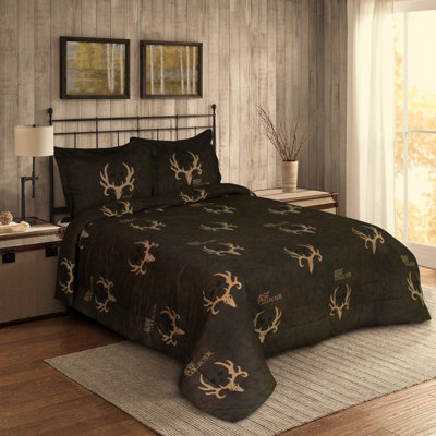 Bone Collector 100% Polycotton Rustic Skull & Hunting Bone Comforter Set