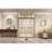 50-54"W × 72"H Tempered Glass with Explosion Proof Film, Aluminum Frame Double Sliding Shower Door, "1/4 (6 mm), Stainless Steel handle, Matte Black-126705075