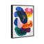 Oliver Gal Brushstroke Sonata Abstract - Hand-Applied Glass Coat Framed Canvas Art-1029132401-1029132404