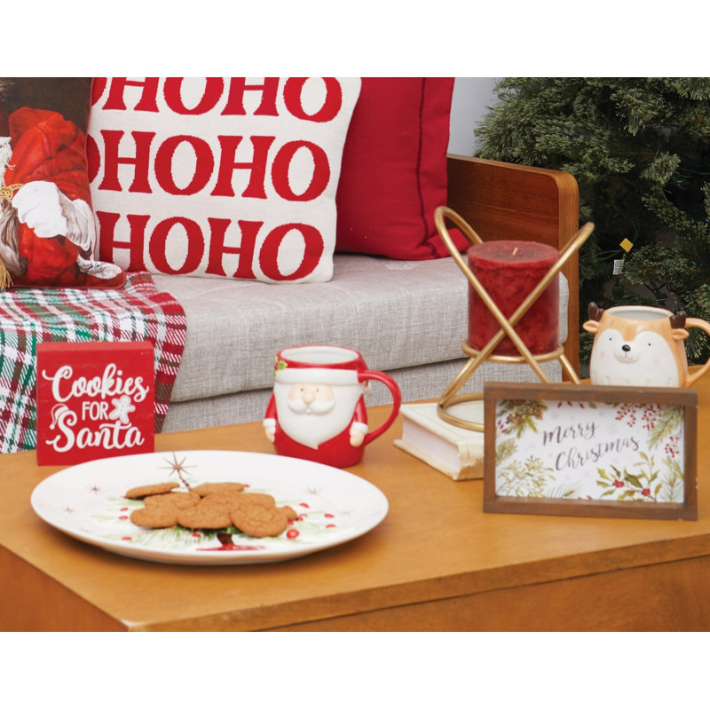 Tasse de Noël 16 oz avec renne