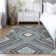 Machine Washable Indoor/Outdoor Chayden ACN1010 Pewter 1'8" x 2'6" Rug