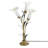 23.5"H Hand Blown Glass 3 Calla Lily Uplight Accent Lamp - -1706582670