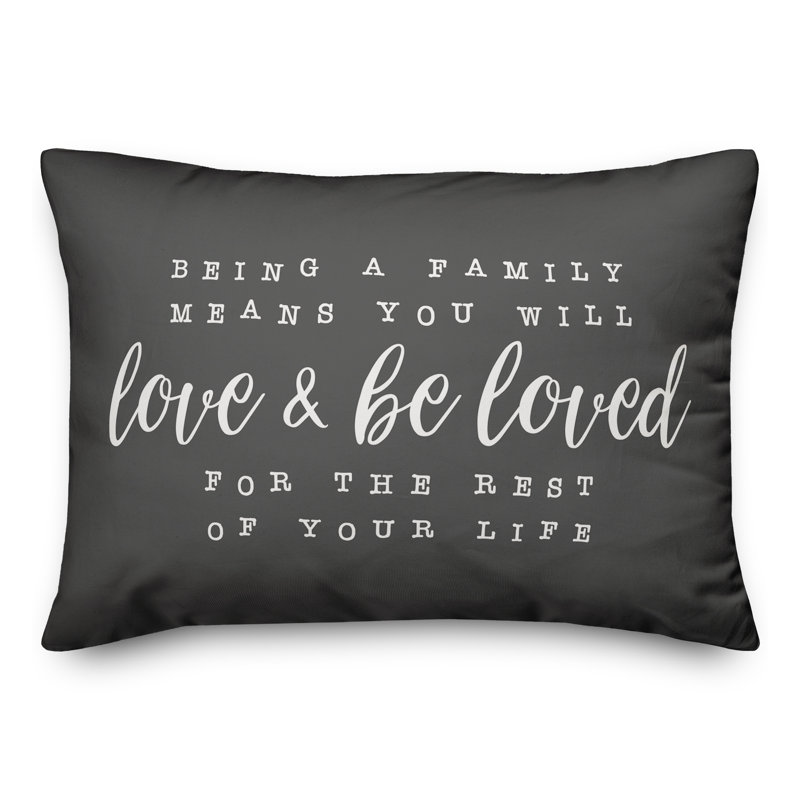 Coussin intérieur / extérieur Love And Be Loved
