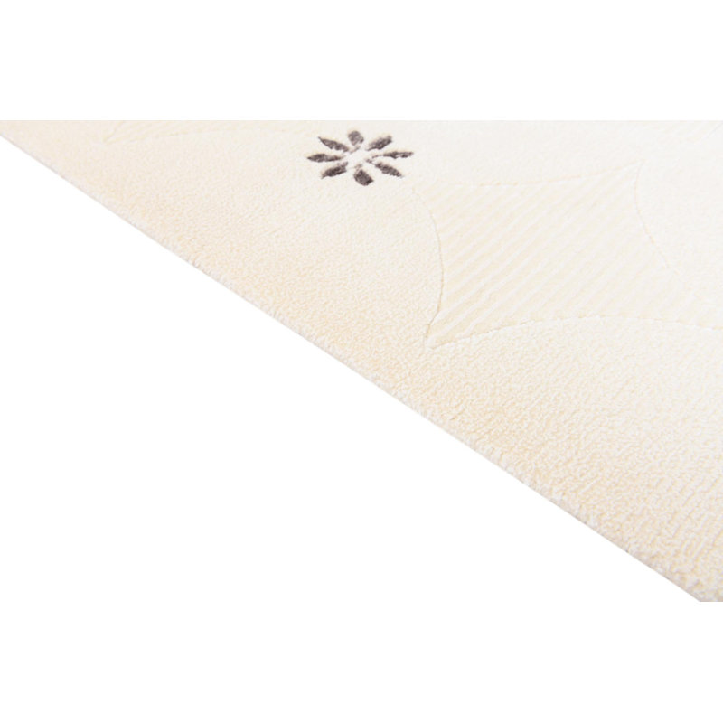 Tapis beige clair Indira