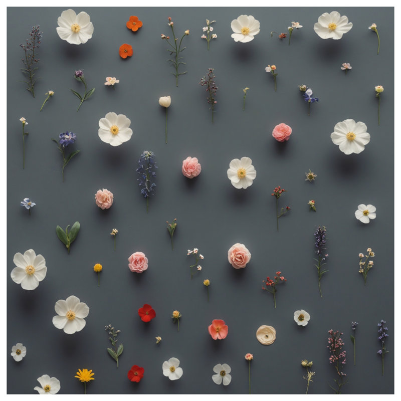 Édredon assorti Wildflowers Collection, Lit simple