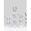 Ensemble de support chandelles de table en verre 6 pièces-216858725