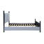 Structure de lit tapissier en bois d'hévéa massif Christopher P 38,4 po x H 48 po Christopher Knight Home-2102343085
