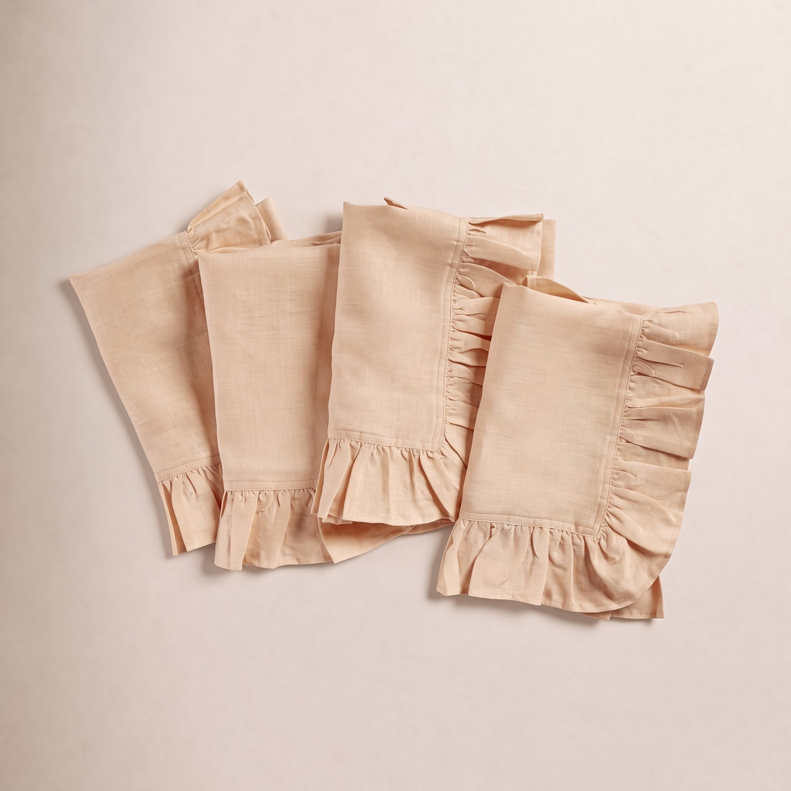 100% Linen Napkin, Peach