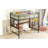 Full Metal Loft Bed With Desk And Shelve-756616559