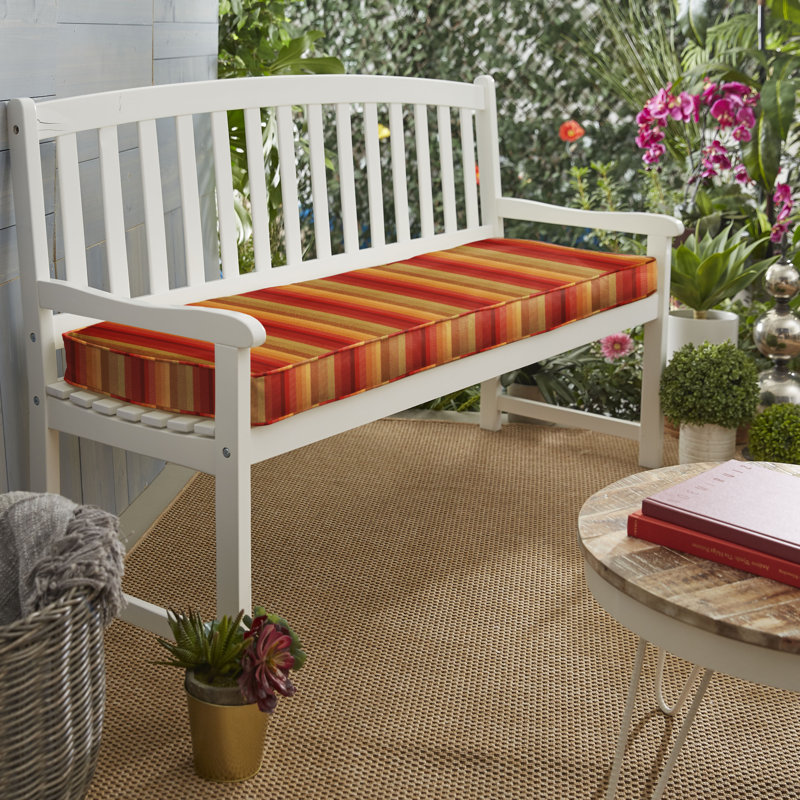 Sunbrella Outdoor 2'' Bench Cushion, 45" W x 19" D